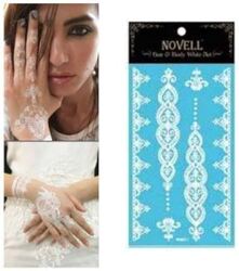 Novell White Henna  #025 10X20.5 Cm